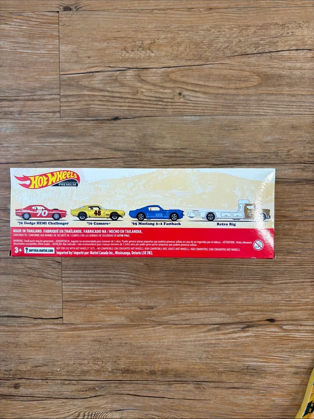 Hot Wheels Premium Pony Wars Car Culture 4-Car Set GRN83 New Sealed